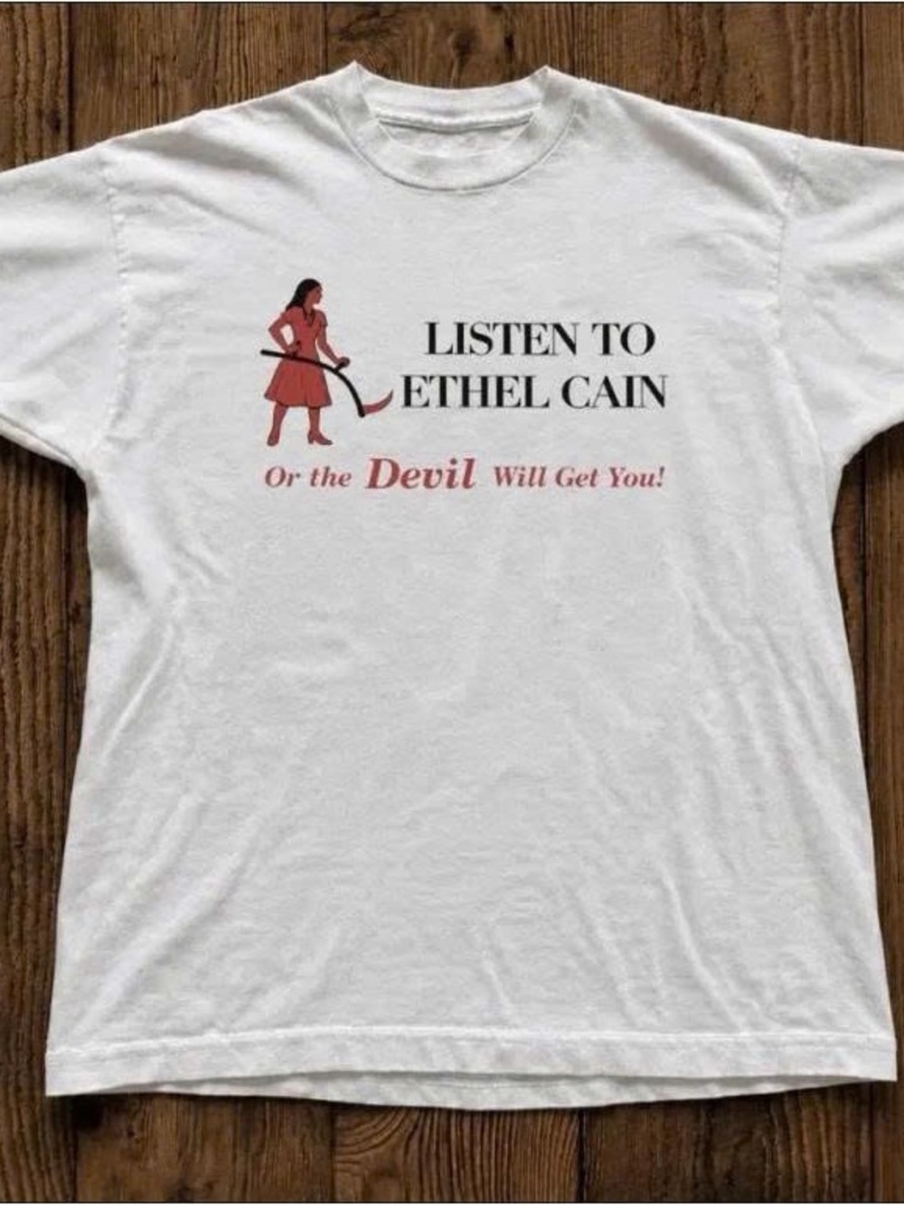 Listen to Ethel Cain White Graphic Tee